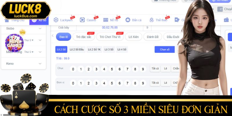 Cách đặt cược xổ số 3 miền từ A đến Z cực dễ hiểu